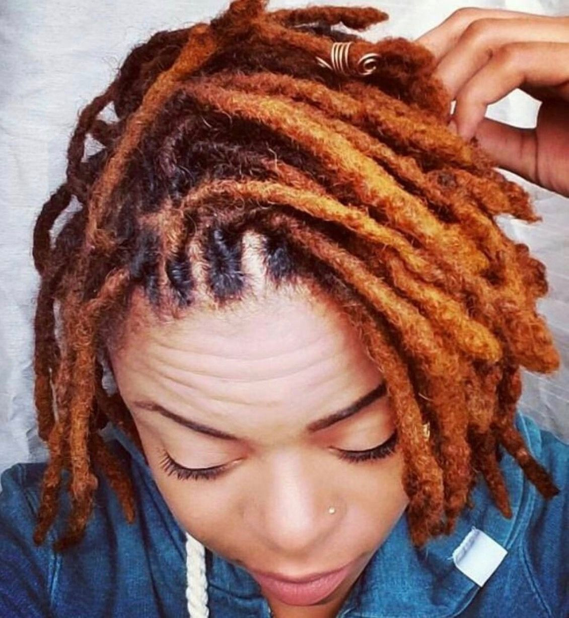 Ebony milf dreads