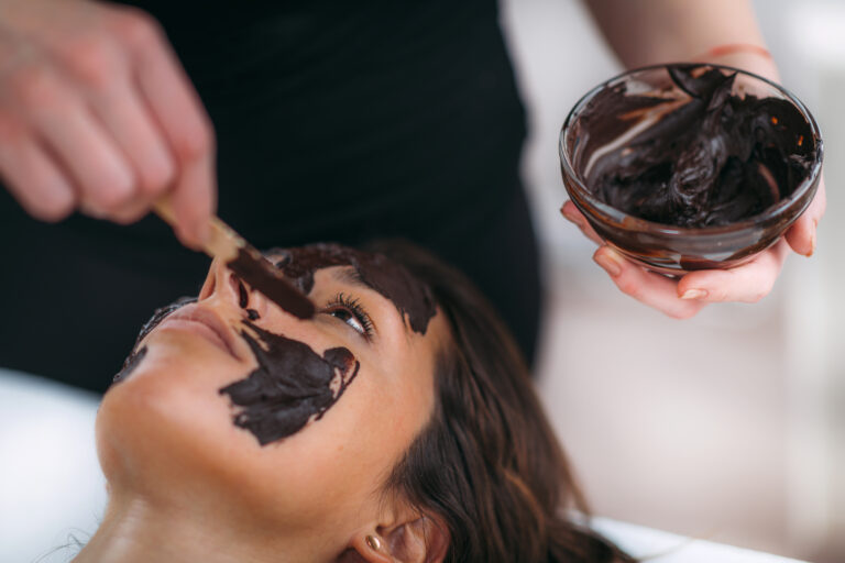 Masque chocolat visage